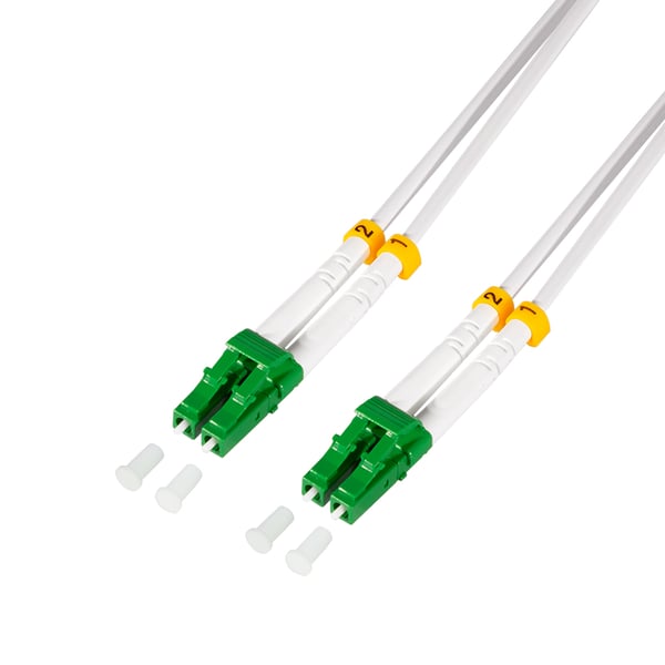 LogiLink FC0LC05 InfiniBand och fiberoptisk kabel 5 m 2x LC Vit