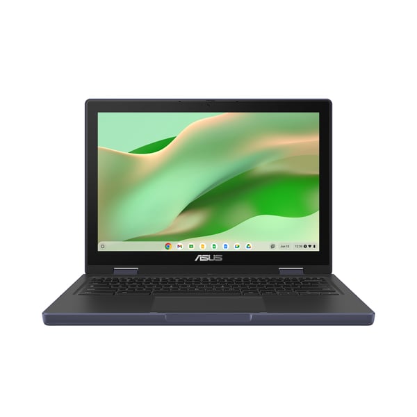 ASUS Chromebook CR12 Flip CR1204FTA-R90075 Intel® N N150 31 cm (12.2") Berøringsskærm WUXGA 8 GB LPDDR5-SDRAM 64 GB eMMC Wi-Fi 6 (802.11ax) ChromeOS Grå