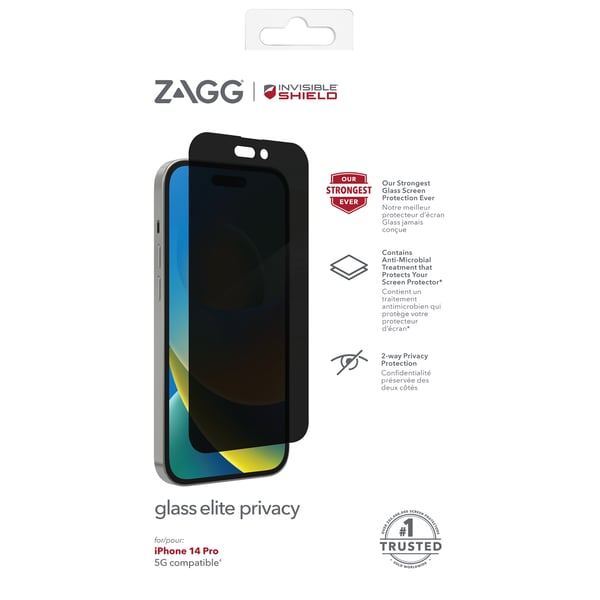 InvisibleShield Glass Elite Privacy 15,5 cm (6.1") Älypuhelin Kehyksetön näytön yksityisyyssuodatin