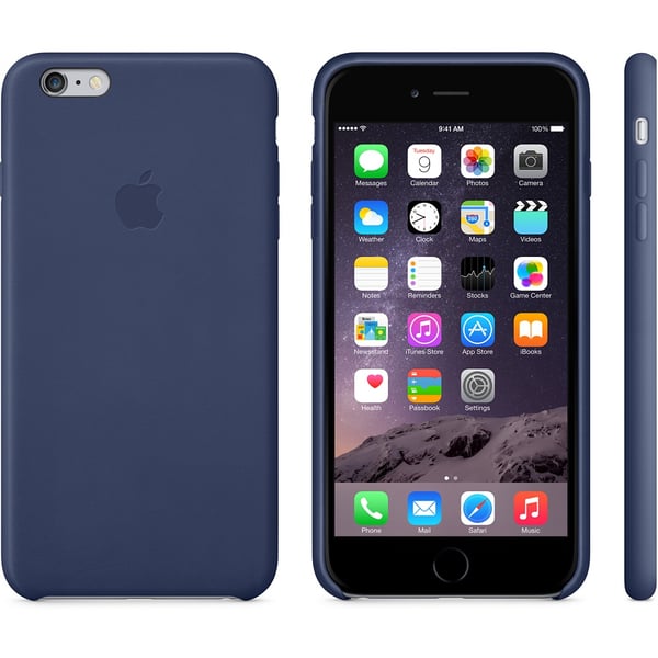 Apple MGQV2ZM/A mobiltelefon etui 14 cm (5.5") Cover Blå
