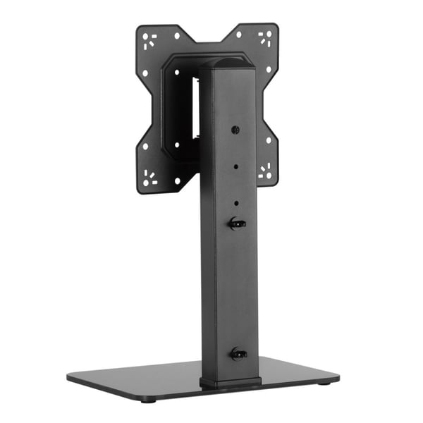 Techly ICA-LCD 323S skærmbeslag og -stativer 109,2 cm (43") Skrivebord Sort
