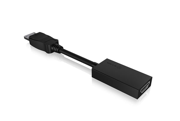 ICY BOX IB-AC508a DisplayPort HDMI Svart ICY BOX IB-AC508a DisplayPort HDMI Svart
