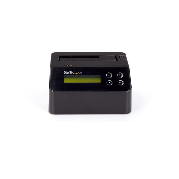 StarTech.com SDOCK1EU3P2 kopienhed til digital medie HDD/SSD duplikator Sort 1 Kopier