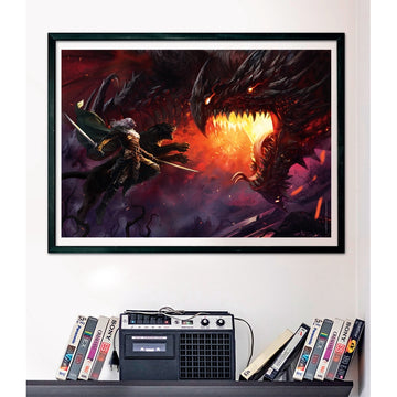 Clementoni Dungeons & Dragons Puslespil 1000 stk Dinosaurer