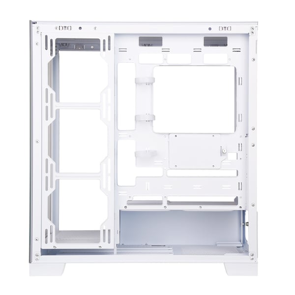 ABYSM Danube Sava H500 White Desktop Transparent, Hvid