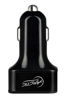 ARCTIC Car Charger 7200 Universel Sort Cigartænder Automatisk