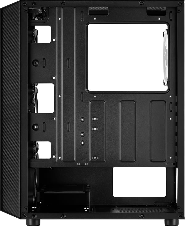 Aerocool Hive FRGB Midi Tower Svart