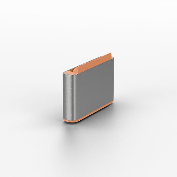 Lindy 40440 portin lukitsin USB Type-C Oranssi Akryylinitriilibutadieenistyreeni (ABS) 10 kpl
