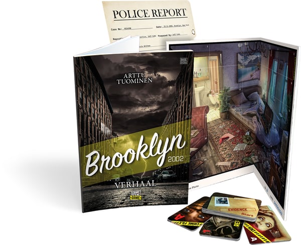 Tactic Crime Scene Brooklyn Kortspil Trivia