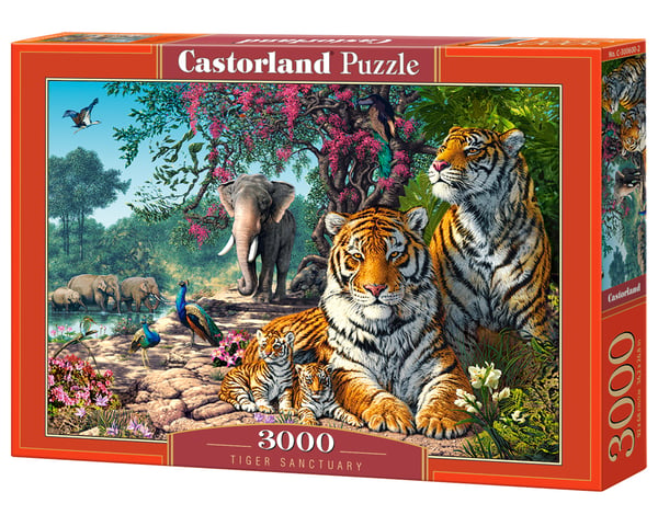 Castorland C-300600-2 puslespil 3000 stk Dyr