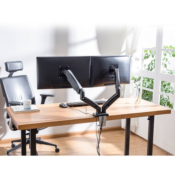 Ewent EW1516 monitorin kiinnike ja jalusta 81,3 cm (32") Vastaanotto Musta