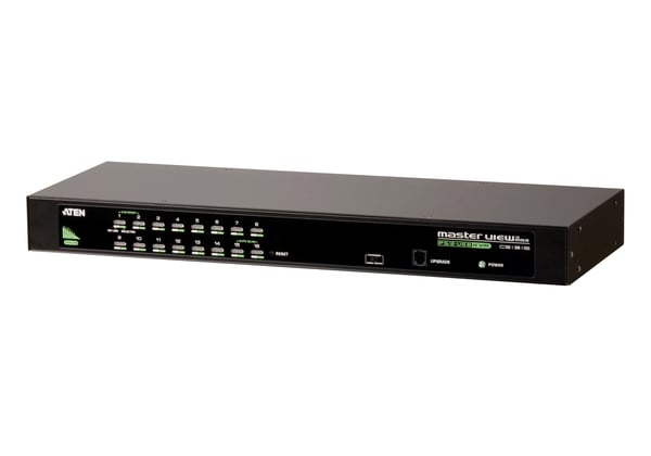 ATEN PS/2-USB VGA KVM-switch med 16 portar ATEN PS/2-USB VGA KVM-switch med 16 portar