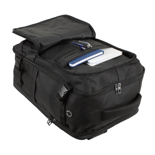 iggual Voyage Pro Tech 43,2 cm (17") Rygsæk Sort