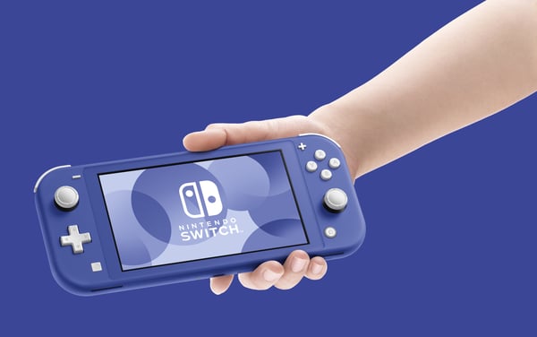 Nintendo Switch Lite bærbar spilkonsol 14 cm (5.5") 32 GB Berøringsskærm Wi-Fi Blå