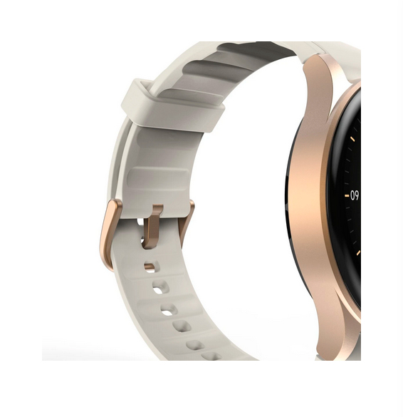 Hama Smartwatch \"8900\", GPS, AMOLED 1.32\", Telefonfunktion, Alexa, rund, Guld