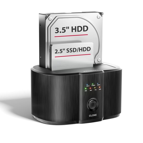 Axagon ADSA-SC drev dockingstation USB 3.2 Gen 1 (3.1 Gen 1) Type-C Sort