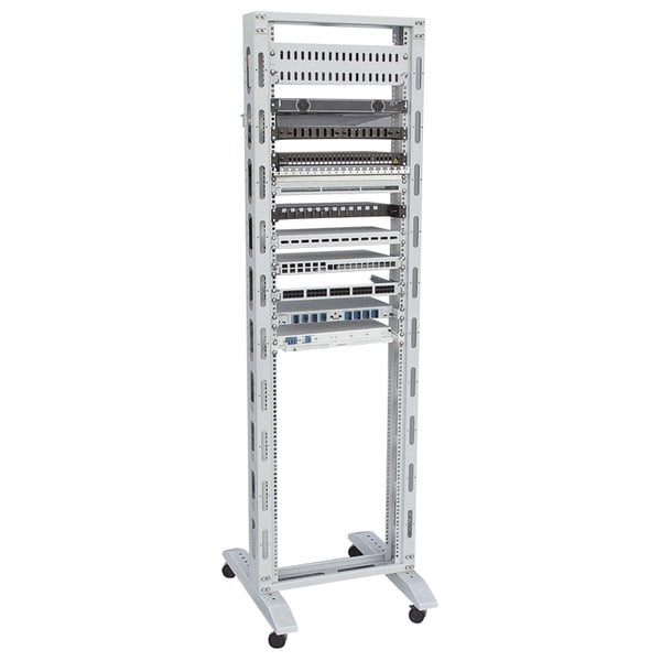 LogiLink R42S68G rack 42U Fristående rack Grå