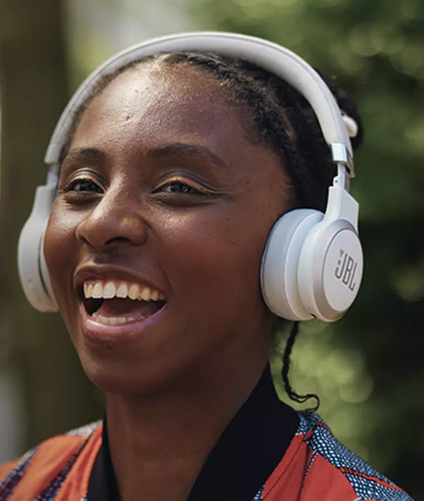JBL Live 670NC Headset Trådløs Opkald/musik Bluetooth Hvid