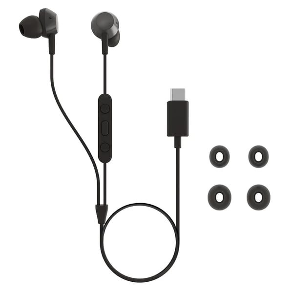 Philips TAE5008BK/00 kuulokkeet ja kuulokemikrofoni Langallinen In-ear Puhelut/Musiikki USB Type-C Musta