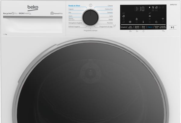 Beko BT96DBS kuivausrumpu Vapaasti seisova Edestä täytettävä 9 kg Valkoinen
