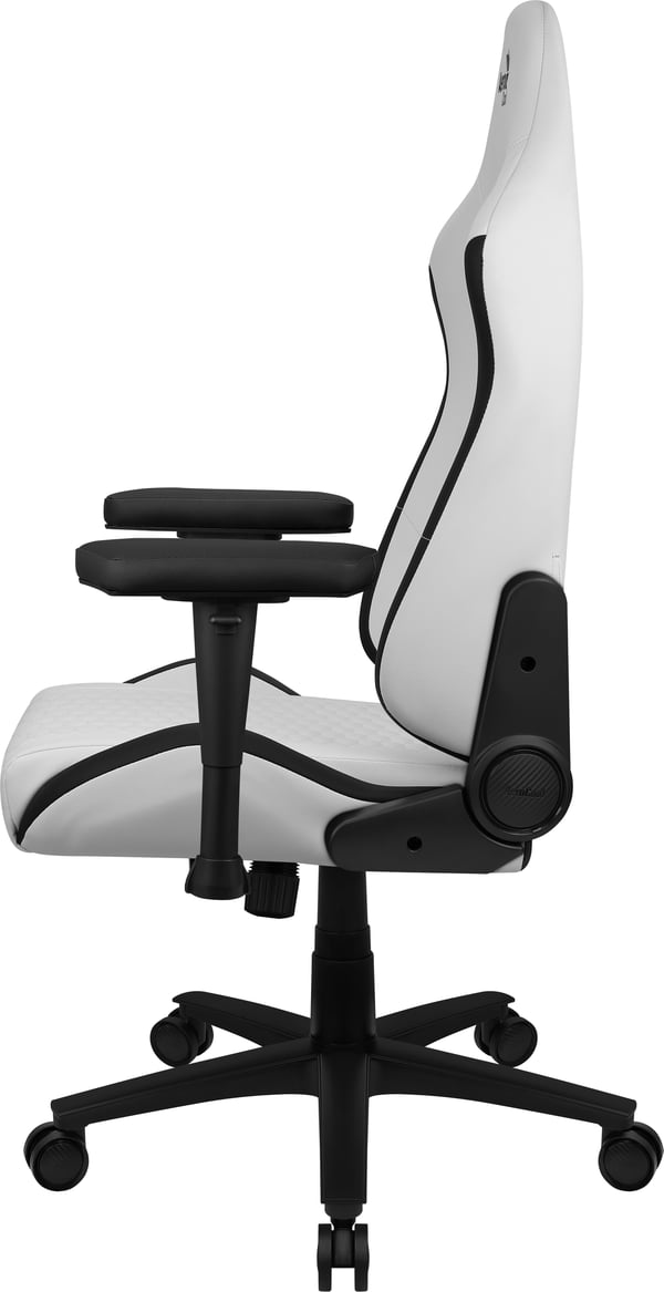 Aerocool CROWNMOONSW video spillestol Universal gamingstol Polstret sæde Hvid