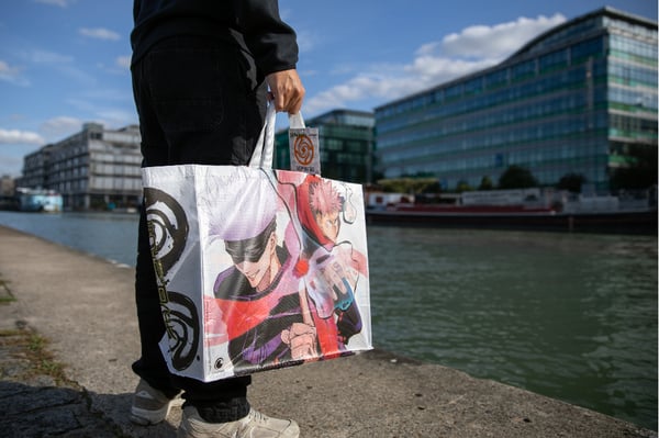 Konix KX JUJUTSU SHOPPING BAG WHITE Vit Toteväska