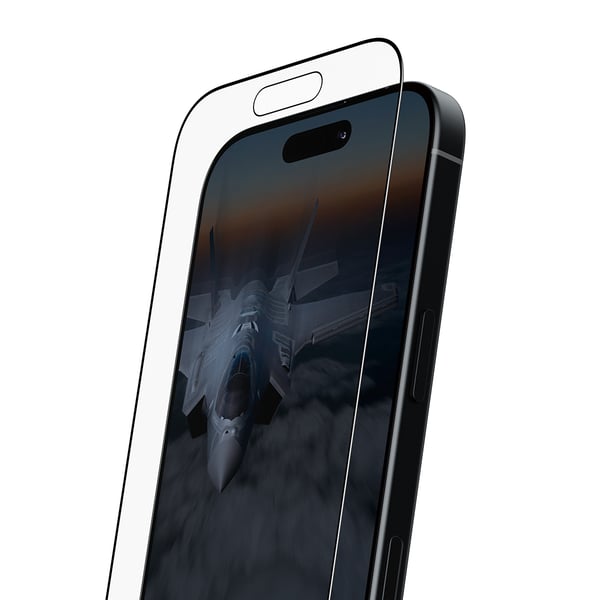 PanzerGlass ® Stealth Screen Protector iPhone 17 | iPhone 16 Pro | Ultra-Wide Fit w. FASTFIT IN-A-BOX Genomskinligt skärmskydd Apple 1 styck