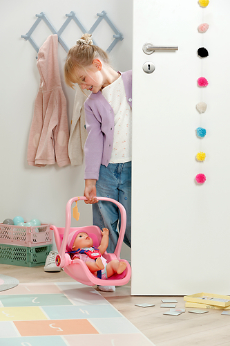 BABY born Comfort Seat Pink Dukke rejsesæde