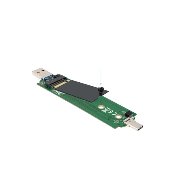 TooQ TQE-2240B Hölje för lagringsenheter SSD-inkapsling Svart M.2