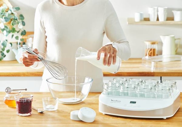 Moulinex Yoghurteo Family 2,4 L Hytteost, Yoghurt 21 W