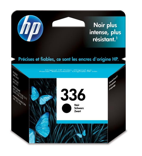 HP 336 mustekasetti 1 kpl Alkuperäinen Perusvärintuotto Musta