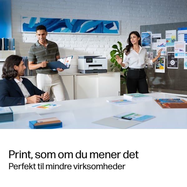 HP OfficeJet Pro 9135e Trådløst All-in-One Farve Printer, Instant Ink; 2-sidet printning