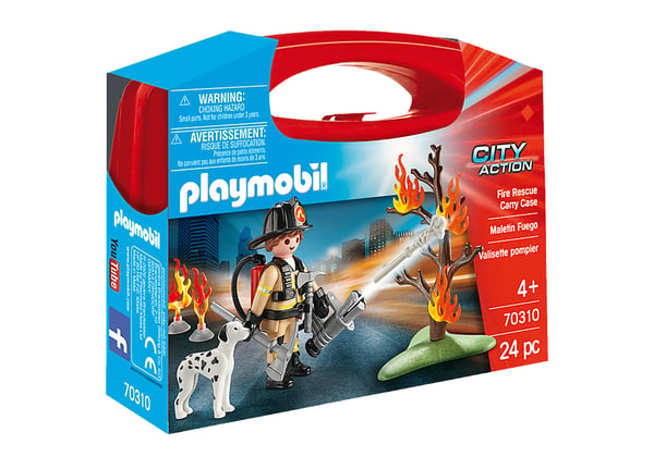 Playmobil City Action Fire Rescue Carry Case Playmobil City Action Fire Rescue Carry Case