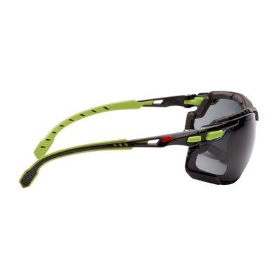 3M Schutzbrille S1GGC1 Grau Grün Skyddsglasögon Grön, Grå