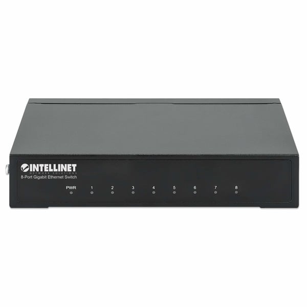 Intellinet 530347 verkkokytkin Gigabit Ethernet (10/100/1000) Musta