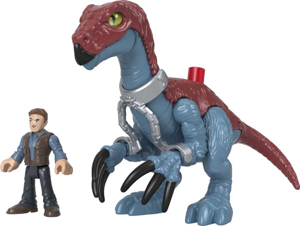 Fisher-Price Imaginext Jurassic World Therizinosaurus & Owen