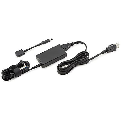 HP 45W Smart AC Adapter strømadapter og vekselret Indendørs Sort