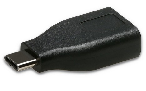 i-tec U31TYPEC kabelomvandlare (hane/hona) USB 3.1 Type-C USB 3.0 Type-A Svart