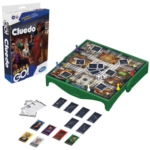 Hasbro Gaming Grab and Go Cluedo