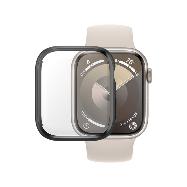 PanzerGlass ® Full Body Black w. D3O® Apple Watch Series 9 | 45mm Kirkas näytönsuoja 1 kpl