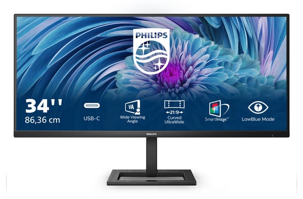 Philips LCD-skärm 346E2LAE - 86.4 cm (34\") - 3440 x 1440 UWQHD