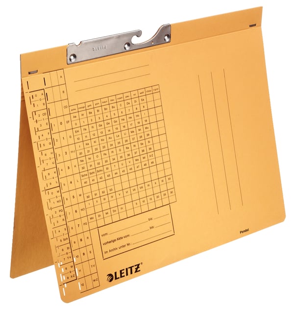 Leitz 20940015 kansioteline Pahvi A4 Keltainen
