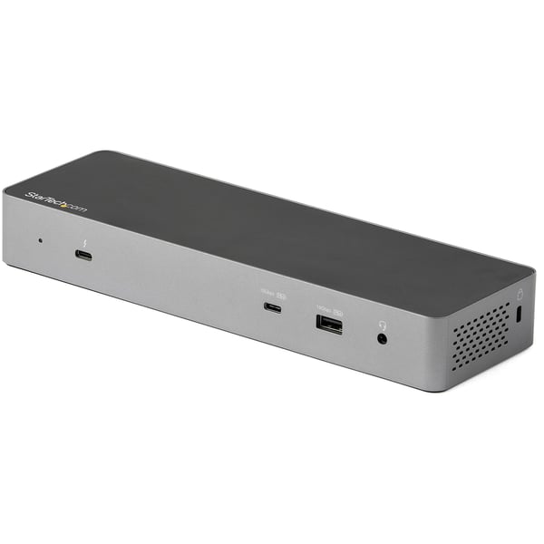StarTech.com Thunderbolt 3 Dock med USB-C-værtskompatibilitet - Dobbelt 4K 60Hz DisplayPort 1.4 eller Du