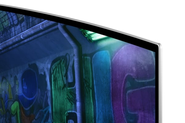Samsung G93SD tietokoneen litteä näyttö 124,5 cm (49") 5120 x 1440 pikseliä Dual QHD OLED Hopea