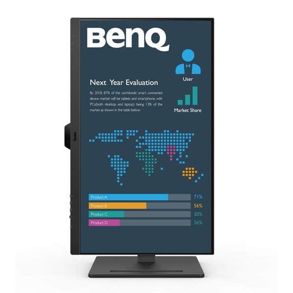 BenQ BL2790QT platta pc-skärmar 68,6 cm (27") 2560 x 1440 pixlar Quad HD LED Svart