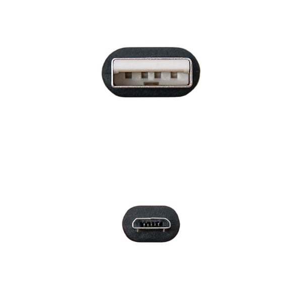 Nanocable 10.16.2008-BK videokabel adapter 0,1 m Sort