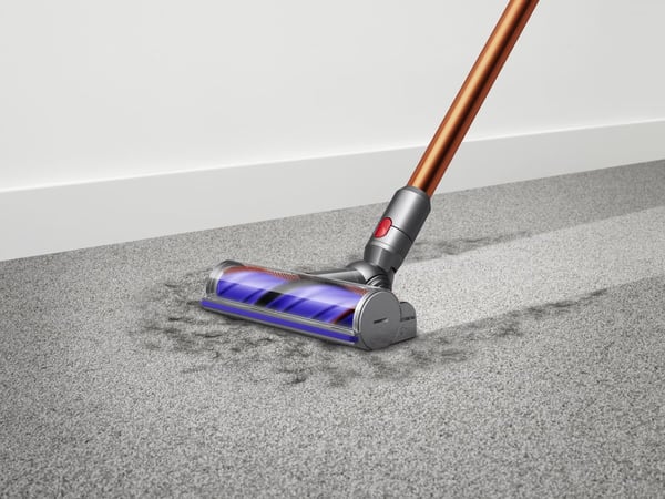Dyson Cyclone V10 Absolute Skaftdammsugare, 2-i-1 Batteri Torr Utan påse Koppar, Nickel