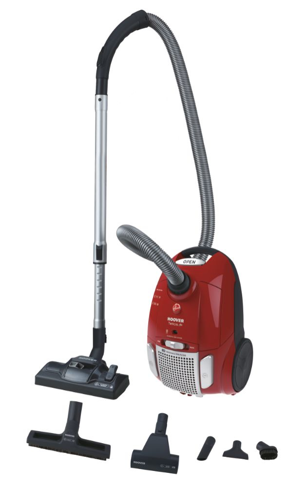 Hoover Telios Plus TE75PET 011 3,5 L Sylinteripölynimuri Kuiva 700 W Pölypussi