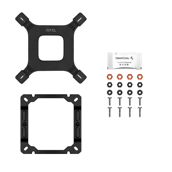 DeepCool AG400 Digital BK ARGB Processor Luftkøler 12 cm Sort 1 stk