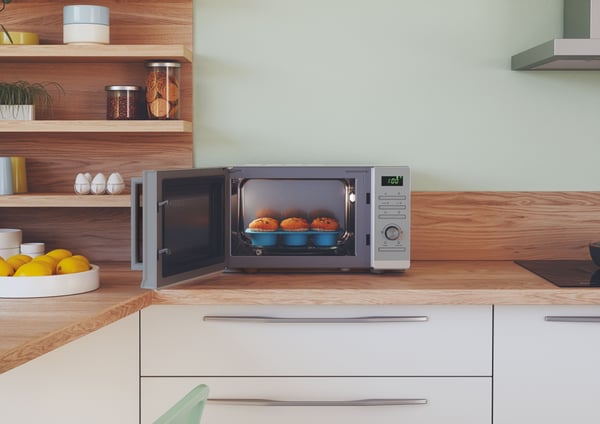 Candy Moderna CMWA23TNDS Sølv Solo mikroovn Bordplade 23 L 900 W